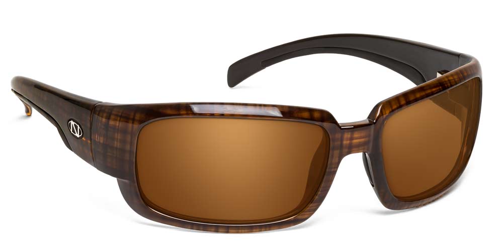LENZ OPTICS polarized fishing glasses Titanium LITZA-lens ZEISS  Brown-sunglasses Mens