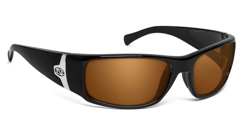 Carabelle | ONOS Polarized Bifocal Reader Fishing Sunglasses | 100% UVA + UVB Polarized Gray / +2.00 / Glossy Black