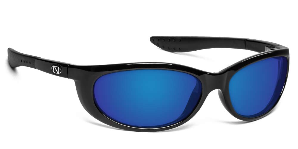 Petit Bois | ONOS Polarized Bifocal Reader Fishing Sunglasses | 100% UVB + UVA Polarized Amber with Blue Mirror / No Bifocal/Reader (Plano) / Glossy