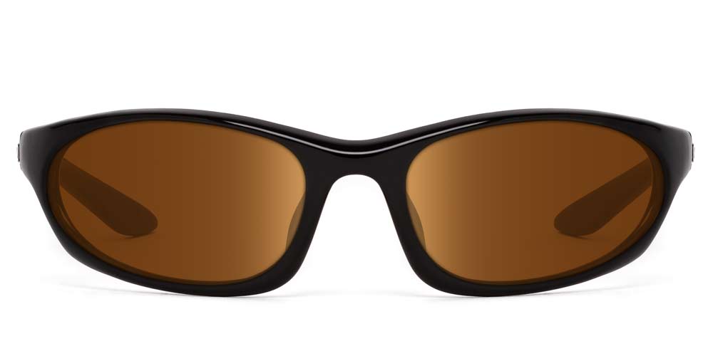 ONOS Grand Lagoon Green Mirror Polarized Black Frame Sunglasses